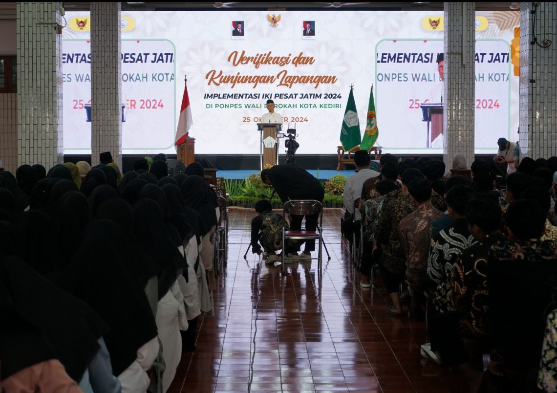 Kunjungi Ponpes Wali Barokah, Tim Verifikator IKI PESAT Jatim Ingin Bangun Citra Pesantren Sehat