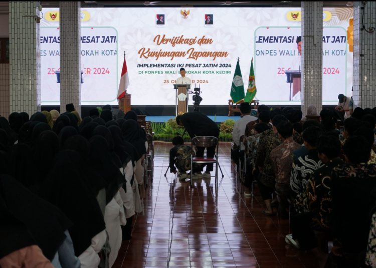 Kunjungi Ponpes Wali Barokah, Tim Verifikator IKI PESAT Jatim Ingin Bangun Citra Pesantren Sehat