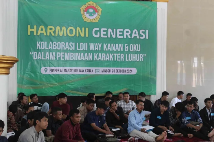 LDII Way Kanan dan OKU Gelar Pengajian Harmoni Generus, Cegah Dampak Pergaulan Bebas