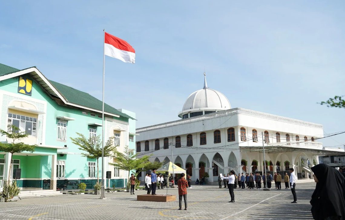 Ponpes Millenium Alfiena Lengkong Gelar Upacara Peringati Hari Kesaktian Pancasila