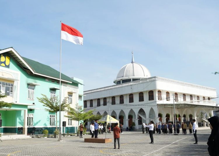 Ponpes Millenium Alfiena Lengkong Gelar Upacara Peringati Hari Kesaktian Pancasila