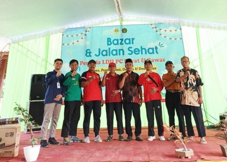 Peringati Hari Sumpah Pemuda, PC LDII Bayat dan Cawas Gelar Jalan Santai dan Bazar Meriah
