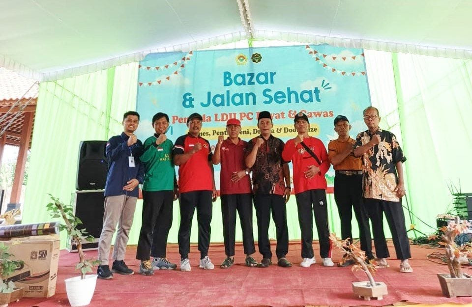 Peringati Hari Sumpah Pemuda, PC LDII Bayat dan Cawas Gelar Jalan Santai dan Bazar Meriah