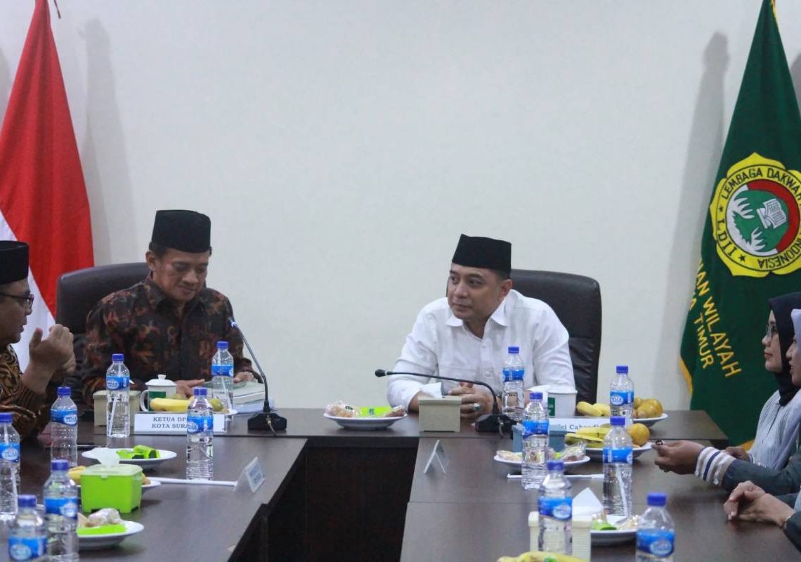 Temui LDII Surabaya, Cawalkot Eri Cahyadi Paparkan Kampung Pancasila
