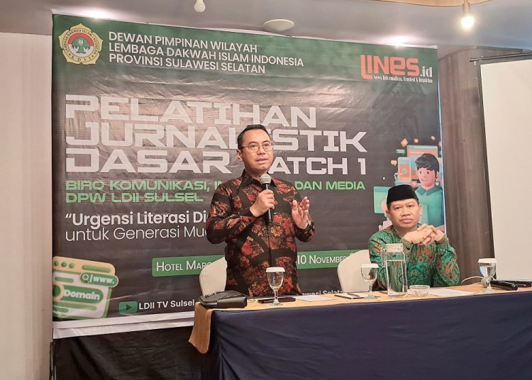Tingkatkan Etika dan Kualitas Informasi, LDII Sulsel Gelar Pelatihan Jurnalistik