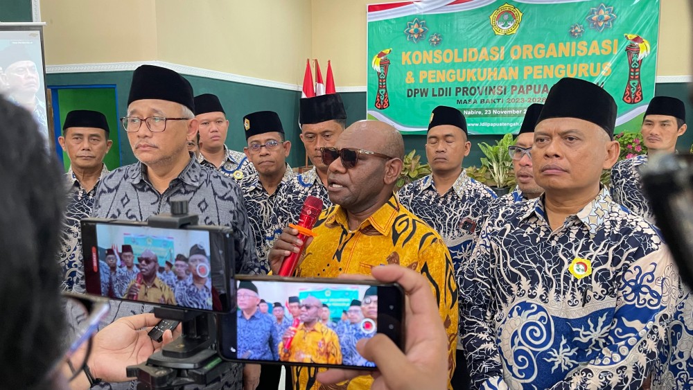DPP LDII Kukuhkan Kepengurusan LDII Papua Tengah, Pemprov Apresiasi Kontribusi LDII