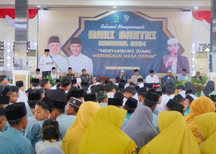 Hadiri Peringatan HSN, LDII Muba Dukung Santri Berkarakter Profesional Religius