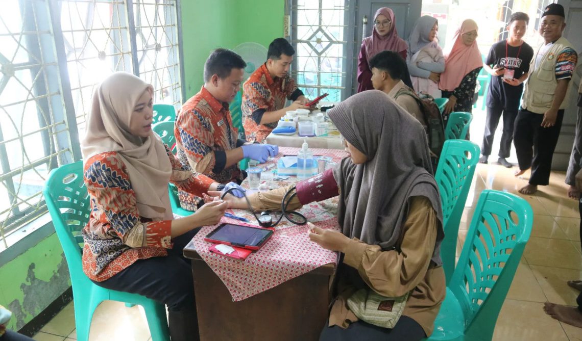 Bulan Bakti Kesehatan Nasional, PAC LDII Hajimena Gelar Aksi Donor Darah