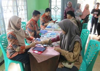 Bulan Bakti Kesehatan Nasional, PAC LDII Hajimena Gelar Aksi Donor Darah