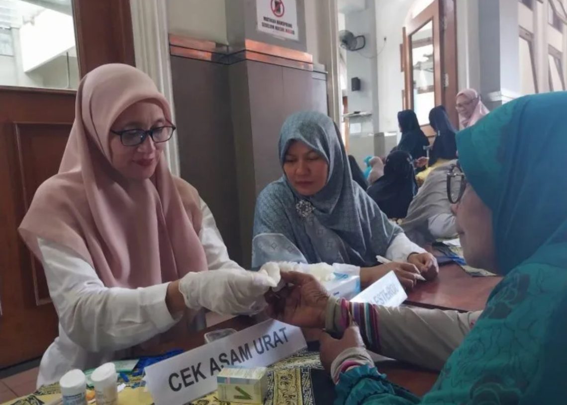 Ratusan Lansia Ikuti Program Bulan Bakti Kesehatan LDII DIY