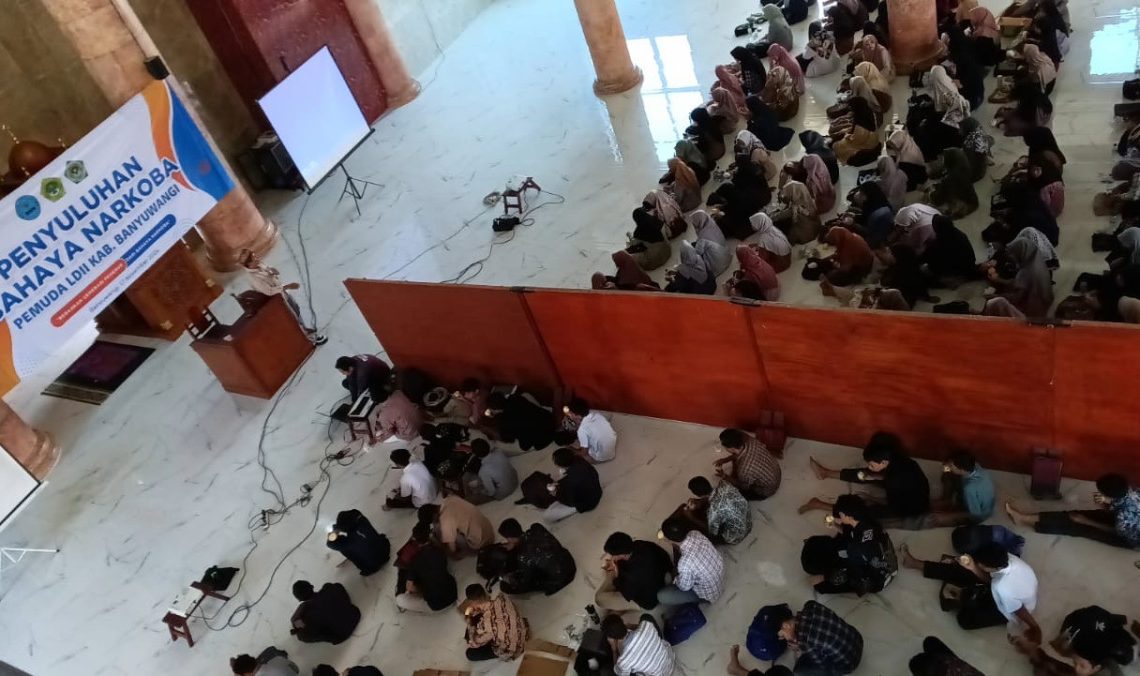 LDII Banyuwangi Gandeng BNNK Beri Penyuluhan Bahaya Narkoba Bagi Generasi Muda