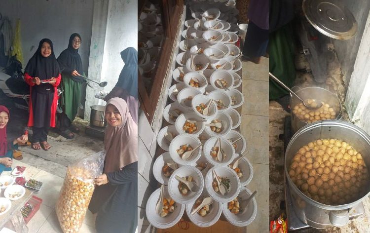 Nyoblos di TPS 06, LDII Katapang Sediakan 500 Porsi Bakso Gratis