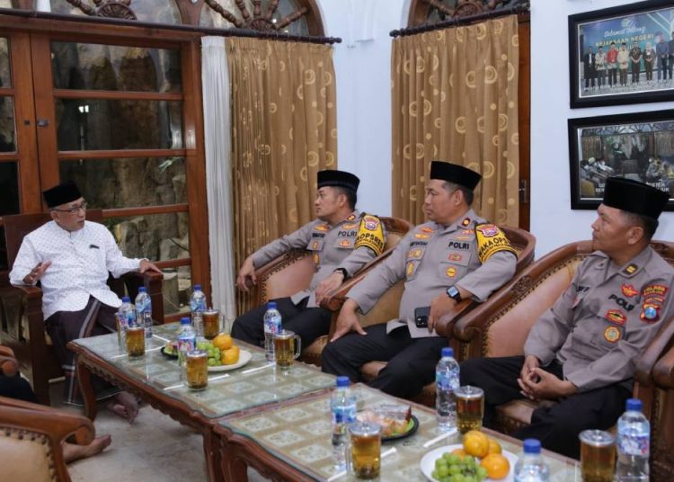 Kapolres Nganjuk Kunjungi Ponpes Al Ubaidah Kertosono Perkuat Kerja Sama Jaga Kamtibmas