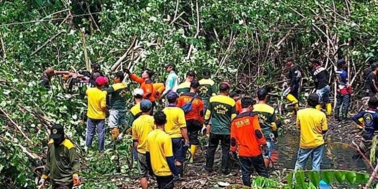 BBWS Kolaborasi dengan LDII Gelar Aksi Peduli Lingkungan di Kali Buntung