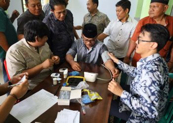 Peringati HKN, LDII Kota Bengkulu Helat Road Show Bakti Sosial Kesehatan