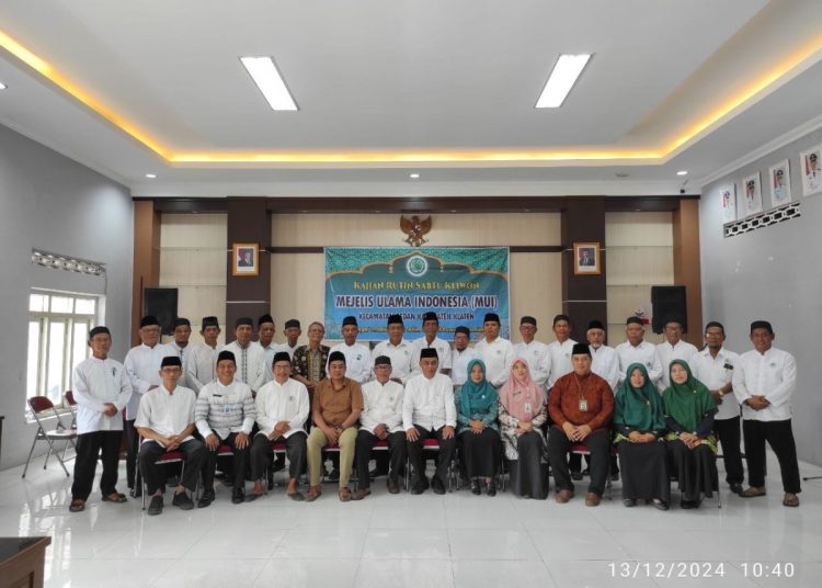 LDII dan Ormas Islam di Pedan Hadiri Pengajian Bersama dari MUI