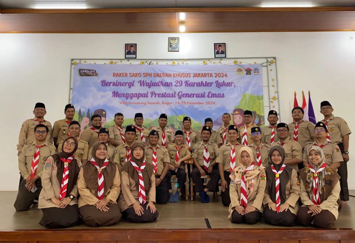 Rakerda Sako Pramuka SPN Jakarta 2024, Bidik Potensi Generasi Berkualitas