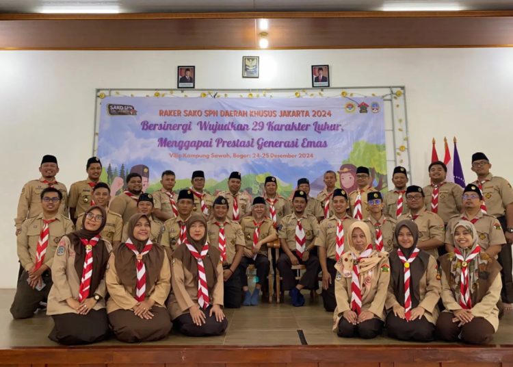 Rakerda Sako Pramuka SPN Jakarta 2024, Bidik Potensi Generasi Berkualitas