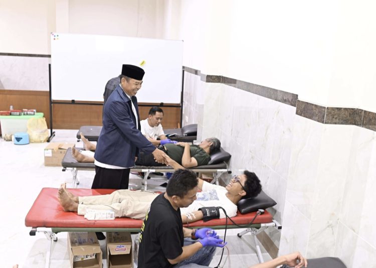 LDII Bersama Dinas Kesehatan Kuningan Helat Bakti Sosial Kesehatan