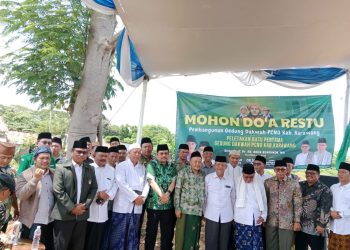 LDII Hadiri Peletakan Batu Pertama Pembangunan Gedung Dakwah NU Karawang