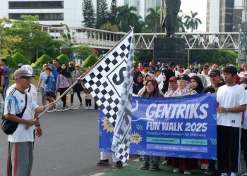 Awali Tahun 2025, PC LDII Matraman Sukses Gelar Gentriks Fun Walk 2025
