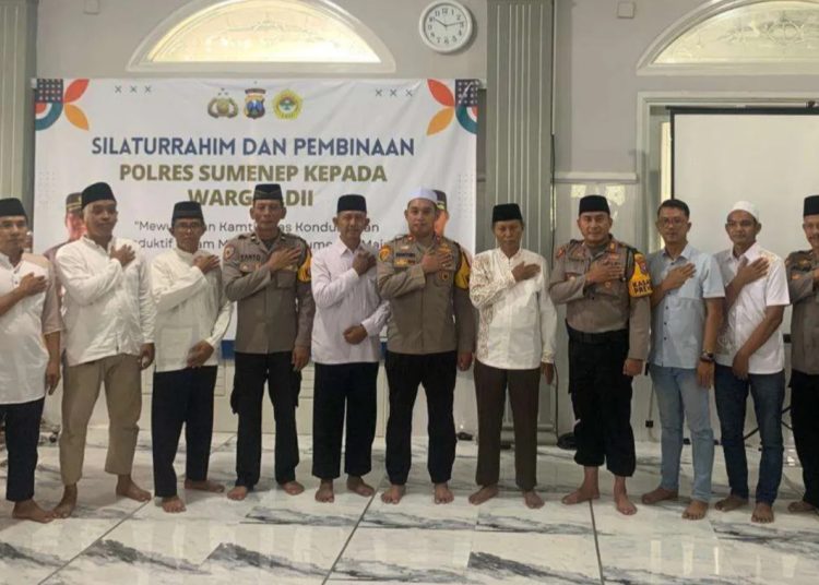Polres Sumenep Ajak LDII Kolaborasi Ciptakan Kamtibmas di Lingkungan Sekitar