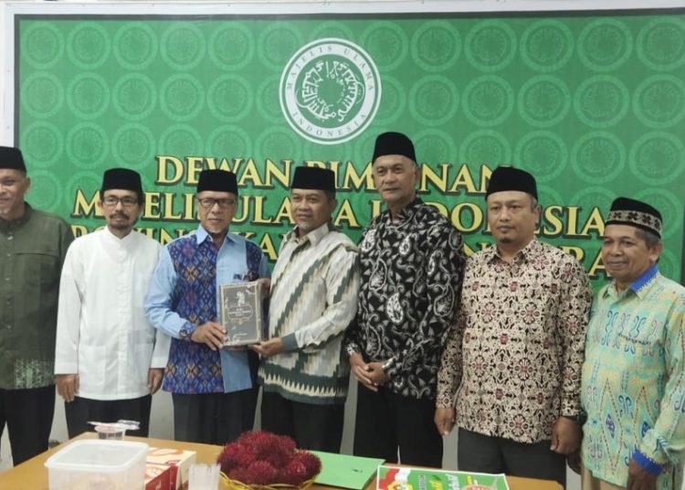 Silaturahim dengan MUI, LDII Kalbar Bahas Pembinaan Umat