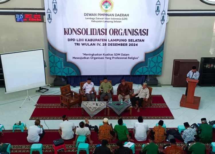 Tingkatkan Kinerja Pengurus, LDII Lampung Selatan Helat Konsolidasi Organisasi