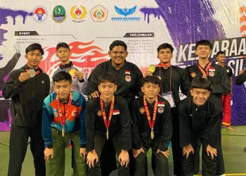 Santri Yayasan Ponpes Minhaajurrosyidiin Borong 12 Medali di Ajang Bandung Lautan Api Championship VI