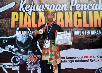 Atlet Muda LDII Magetan Juara Nasional Kompetisi Pencak Silat Piala Panglima TNI