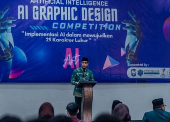 Para Siswa SMA Budi Utomo Demonstrasikan 29 Karakter Luhur dengan Desain Grafis AI