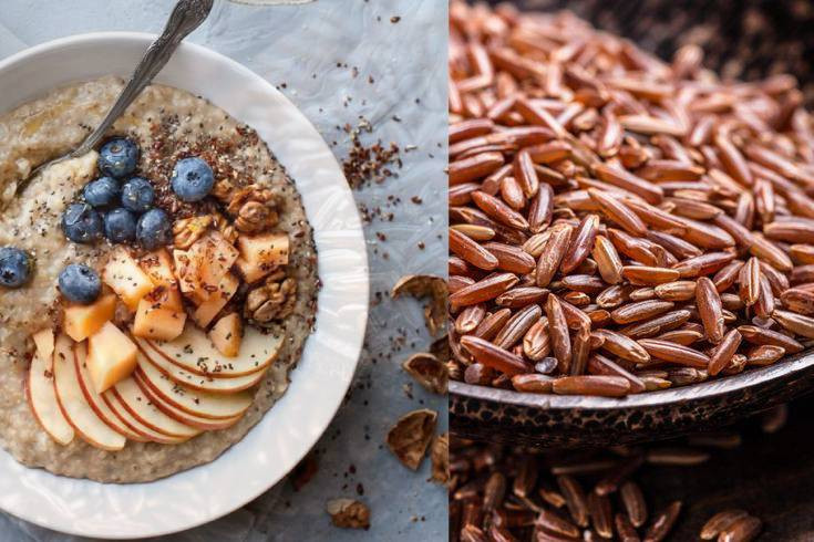 Beras Merah atau Oatmeal, Mana Pilihan Tepat Untuk Diet?