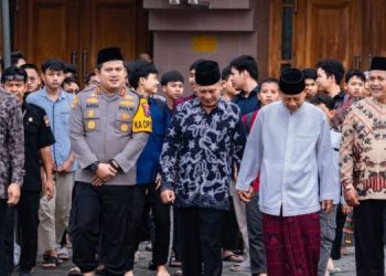 Kapolres Jombang yang Baru Kunjungi Ponpes Gadingmangu