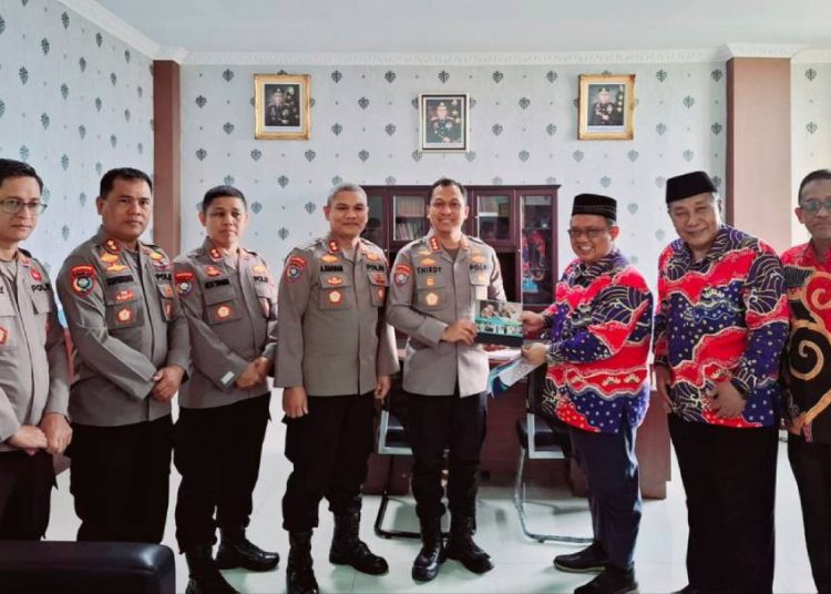 Dukung Kamtibmas, LDII Silaturahim dengan Dirbinmas Polda Lampung