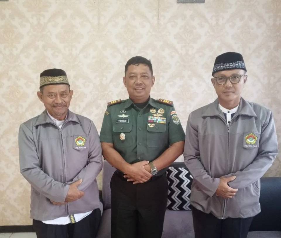 Tanamkan Semangat Bela Negara, Pengurus LDII Silaturrahim ke Koramil 13 Solear