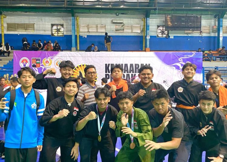 Siswa SABS Ikut Kompetisi Latih Tanding Pencak Silat di Bogor