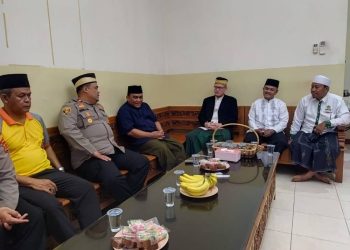 Polsek Kramatwatu Helat Safari Jumat, Ini Pesan Kapolsek untuk Generasi Muda LDII