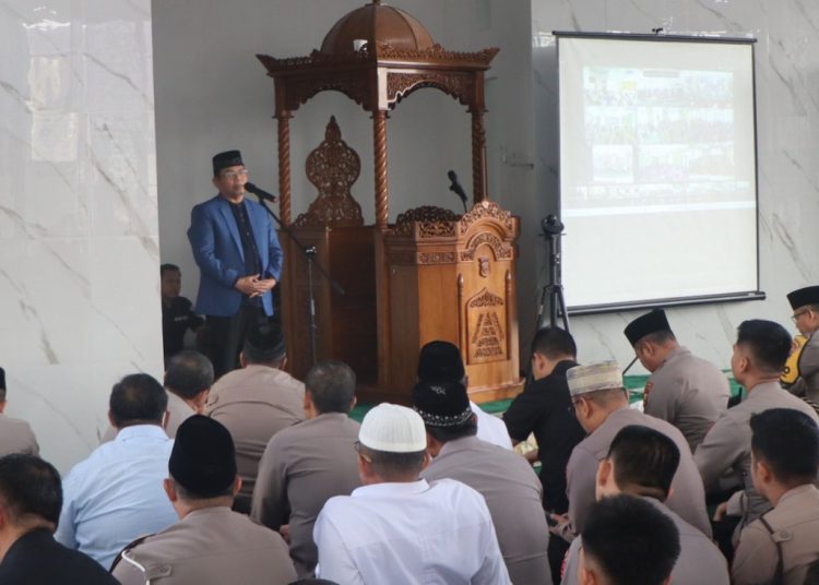 Pengasuh Ponpes Budi Utomo Isi Pengajian di Polda Bengkulu