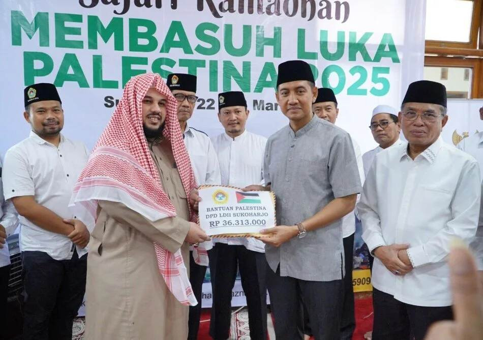 LDII Sukoharjo Kumpulkan Donasi Rp36 Juta untuk Palestina