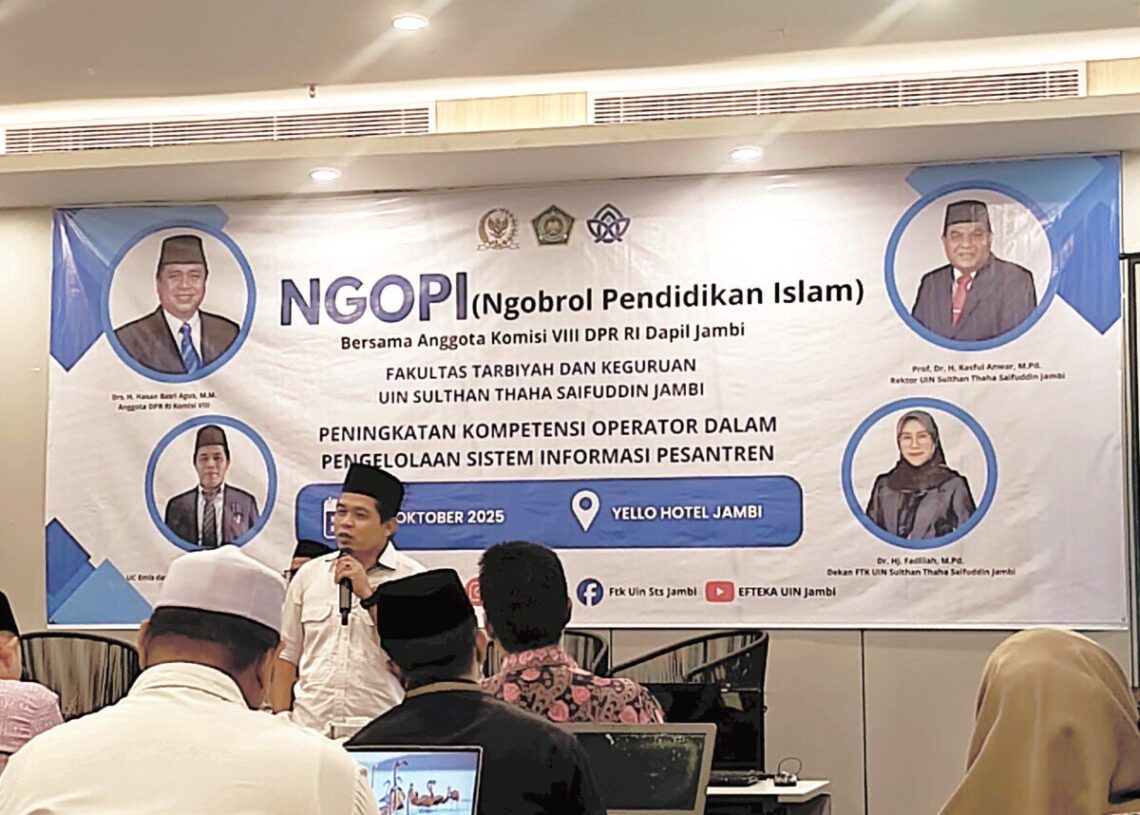 Ponpes Tawakkal Hadiri Diskusi Pendidikan Islam Kerja Sama DPR RI dan UIN STS Jambi