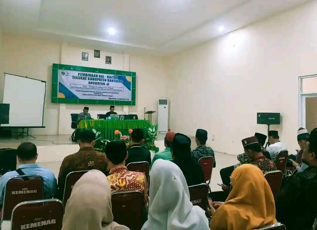 LDII Ikuti Pembinaan Dai-Daiyah Kemenag Bantaeng Angkatan II