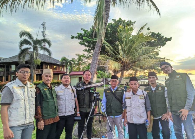 Tim Rukyatul Hilal LDII Banten Pantau Hilal di Planetarium Mercusuar Cikoneng