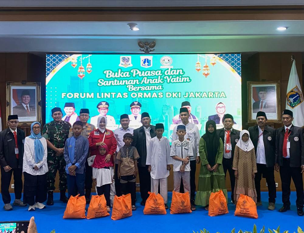 LDII Jakut Hadiri Buka Puasa Bersama dan Santunan Anak Yatim dari FLO