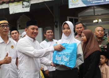 LDII Mustika Jaya Bekasi Helat Bazar Ramadan dan Santunan Anak Yatim