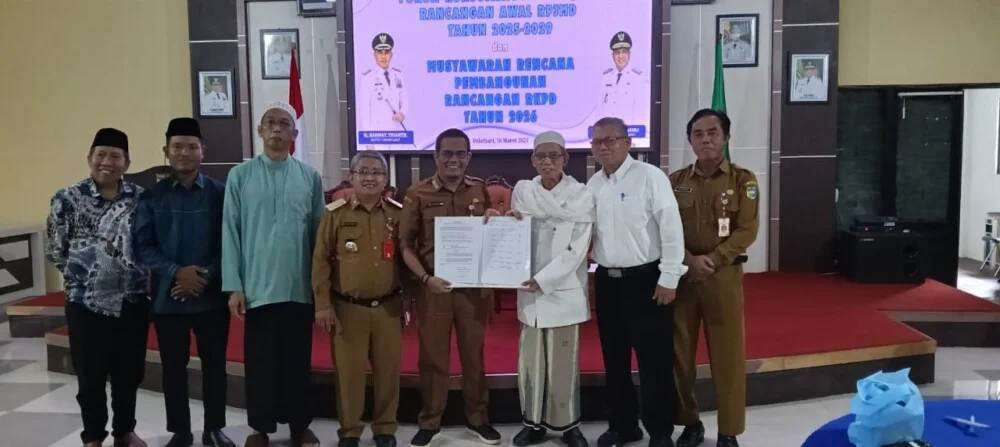 Ketua LDII Tanah Laut Bicara Ketahanan Pangan dalam Forum Konsultasi Publik