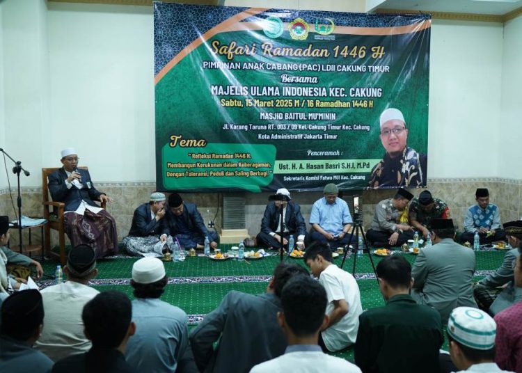 LDII Cakung Helat Safari Ramadan Undang MUI Sebagai Penceramah