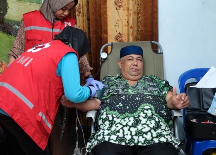 LDII Purwomartani Ikuti Donor Darah dari Kapanewon Kalasan