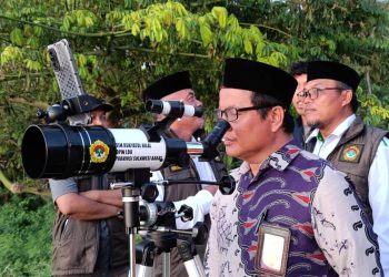 LDII Sulbar Pantau Hilal Bersama Kemenag Majene