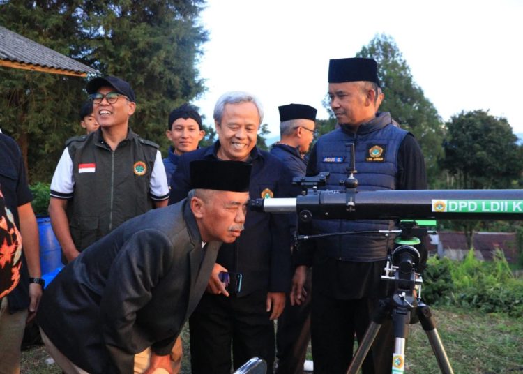 Tentukan 1 Syawal, LDII Jawa Barat Gelar Pemantauan Hilal di 14 Titik