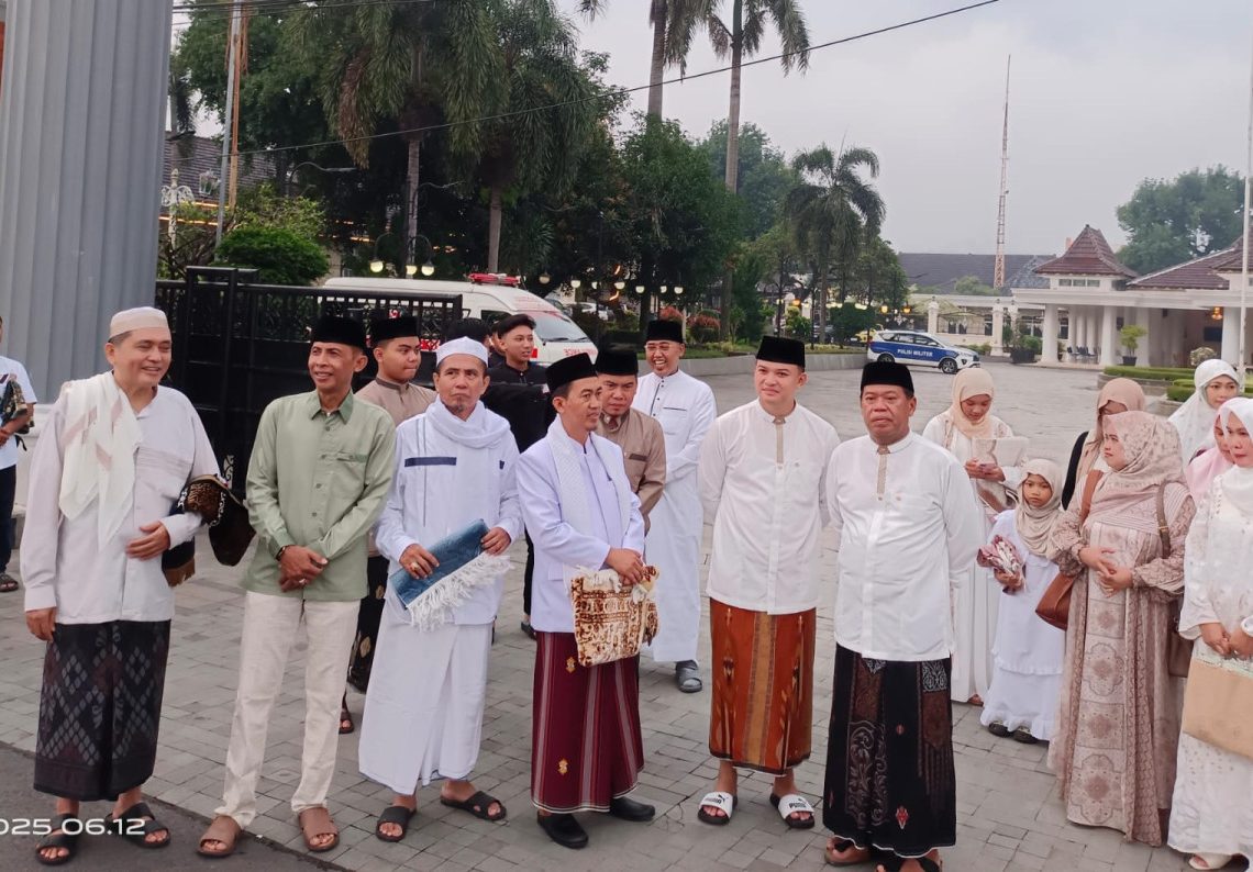 LDII Majalengka Hadiri Undangan Salat Idul Fitri dari Bupati